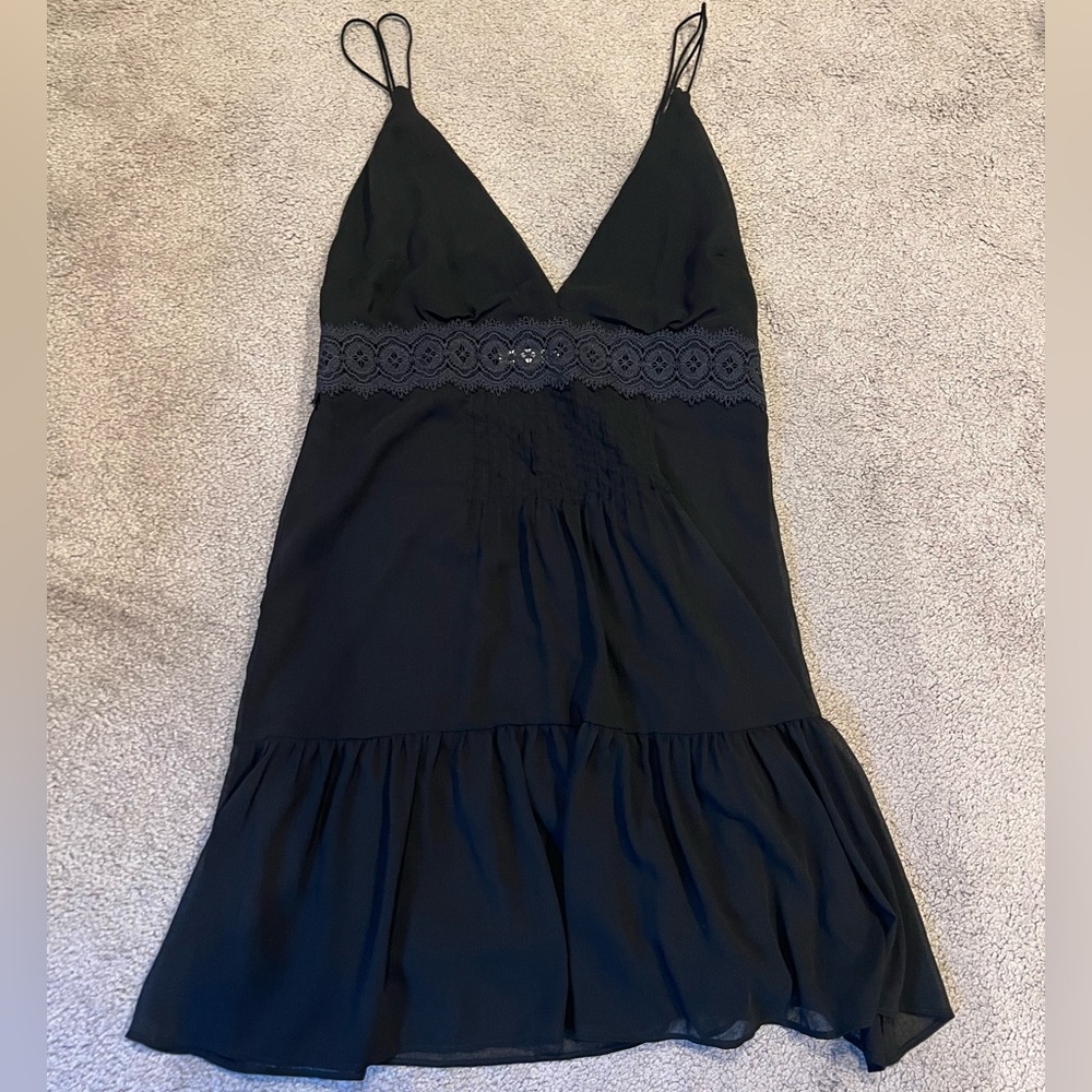 Abercrombie & Fitch Black Mini Dress